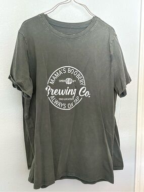 Women’s Short Sleeve nursing T-Shirt - Olive Green